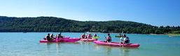 Activités canoe lac Jura